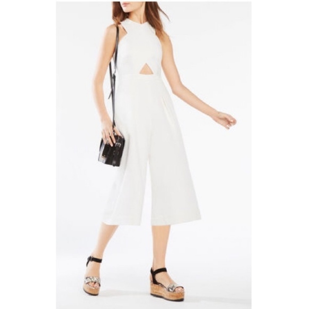 BCBGMAXAZRIA Cropped Jumpsuit
